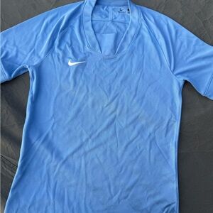 Nike boys Sky Blue Dri-FIT Short Sleeve Jersey